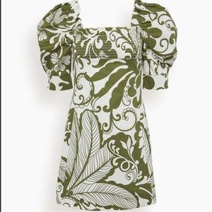 LA DOUBLE J
Mini Dress in Marea Olive